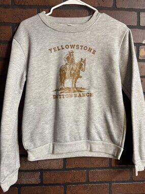 Yellowstone Dutton Ranch Sweatshirt Unisex Adults Size Medium